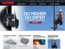 Tablet Screenshot of harkencanvas.com